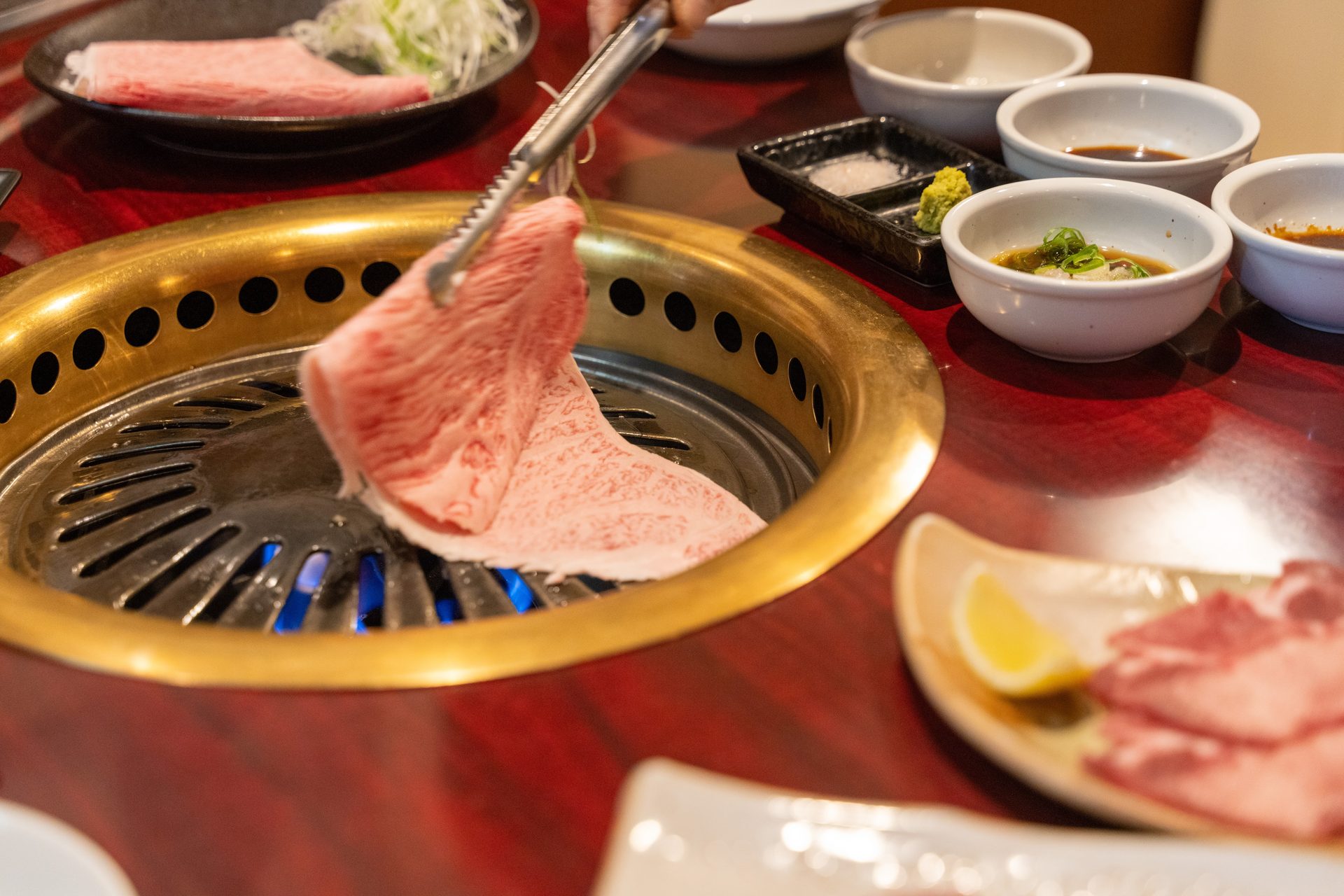 高松文八 はなれの黒毛和牛焼肉